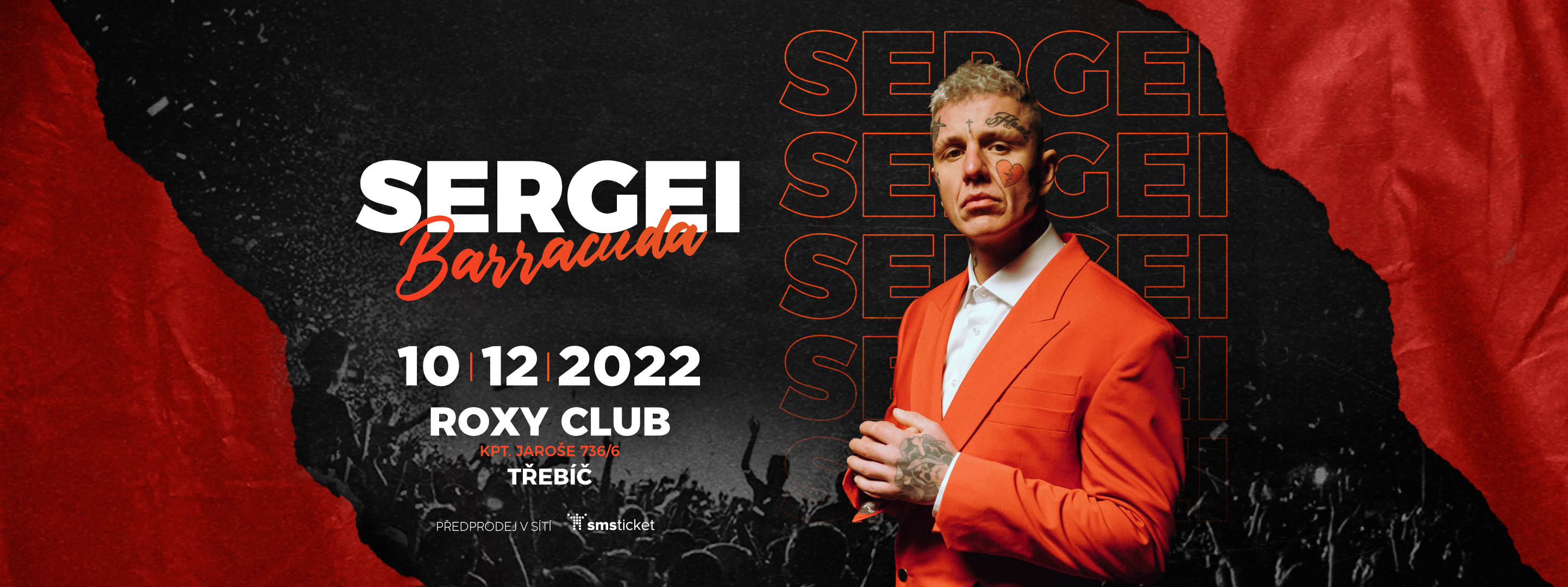 Sergei Barracuda – Roxy Club Třebíč