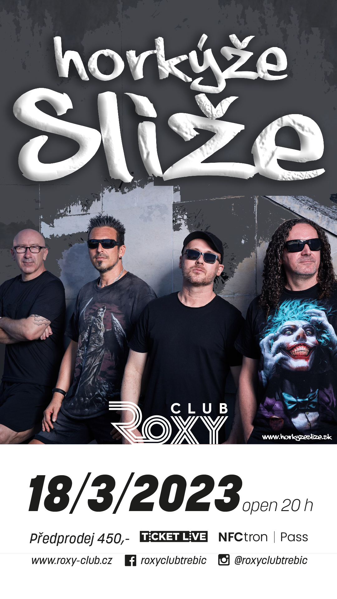 Horkýže Slíže – Roxy Club Třebíč