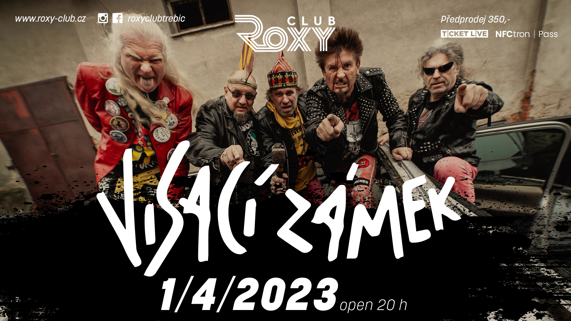 Visací Zámek – Roxy Club Třebíč