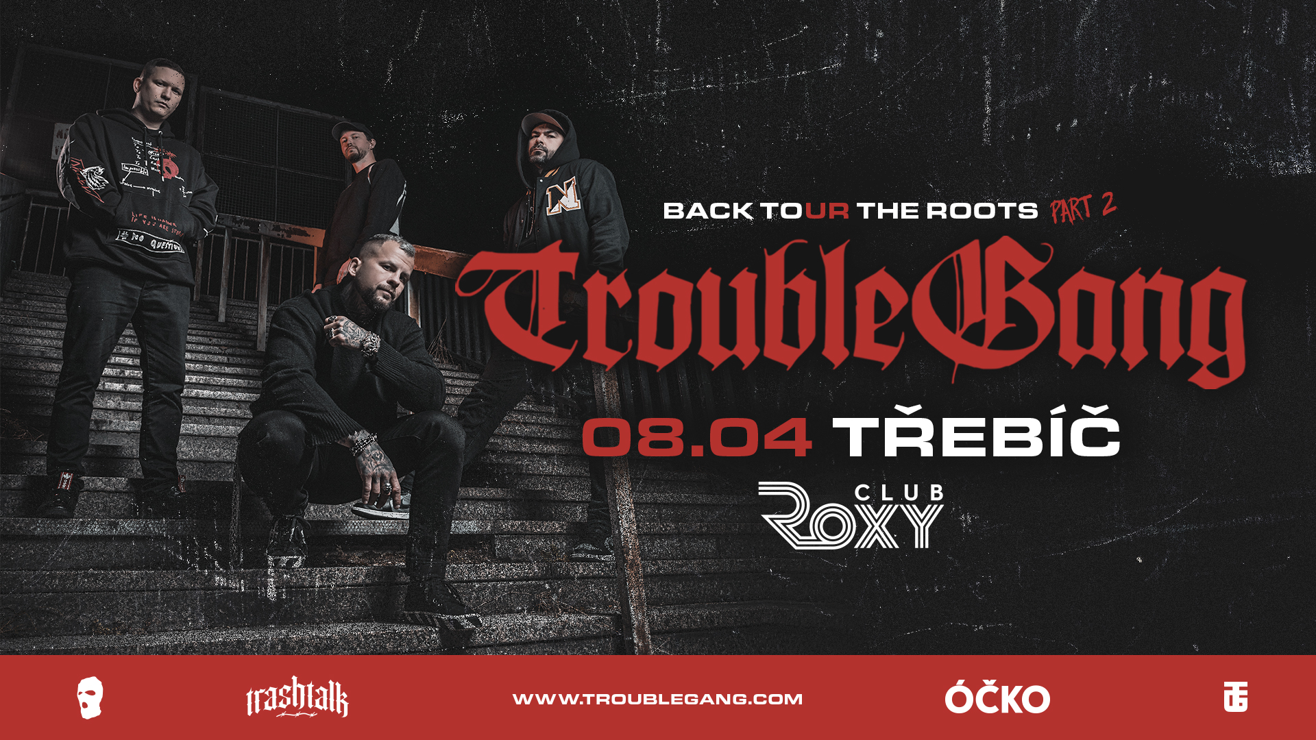 Marpo & Troublegang – Back To The Roots – Roxy Club Třebíč