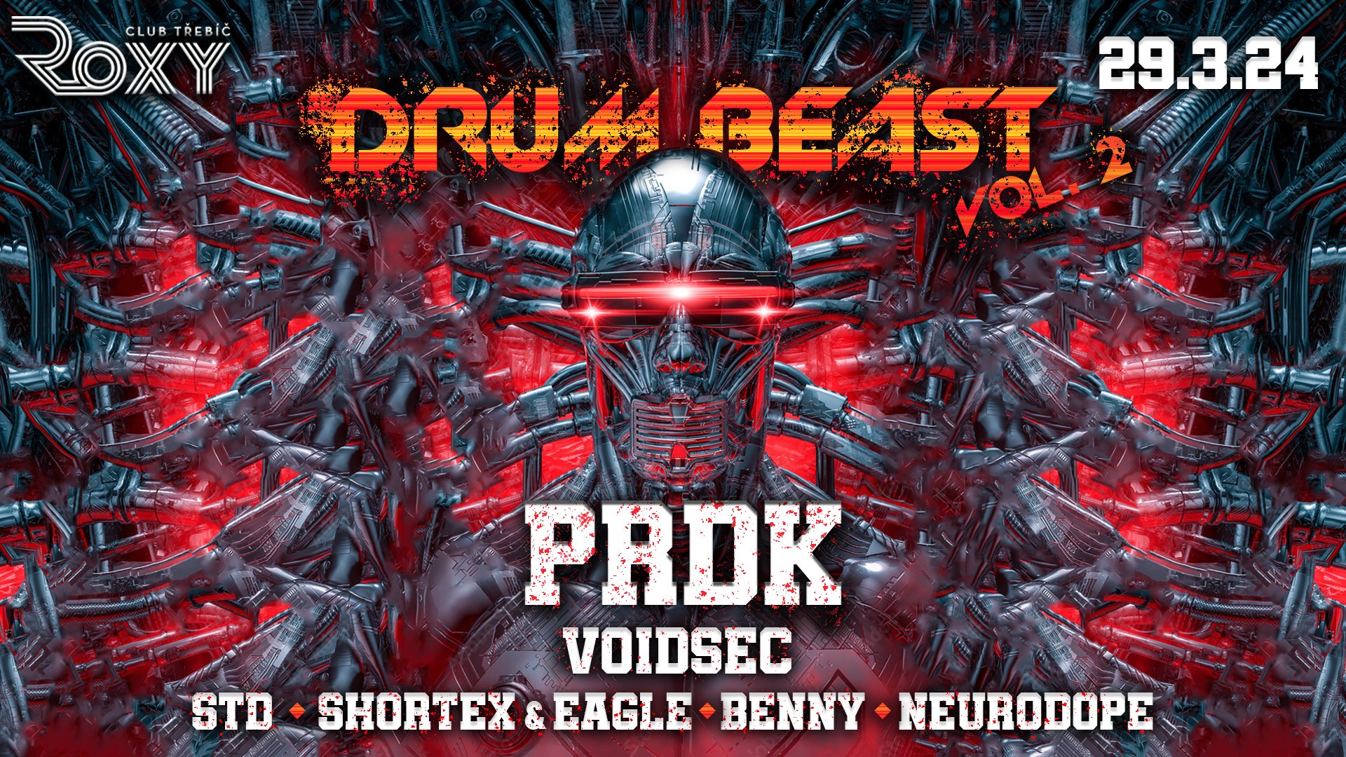 Drum Beast vol. 2 // Roxy Club Třebíč