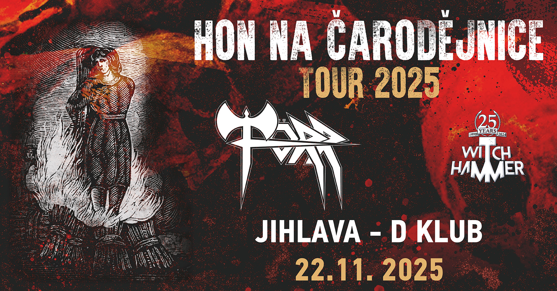 Törr // Hon na čarodějnice tour // D Club Jihlava